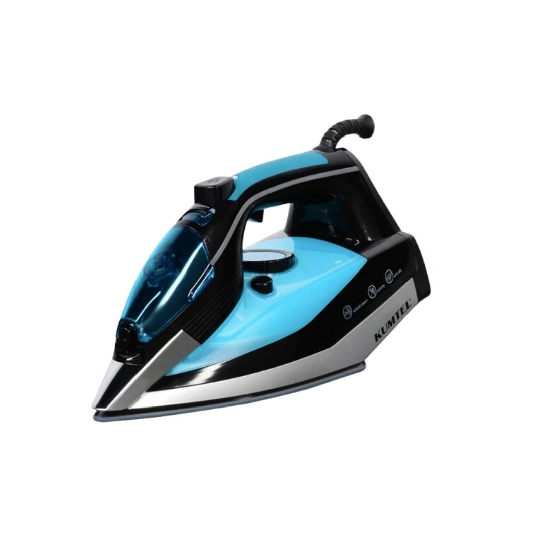 Kumtel 2500 Watt Seramik Mavi Buharlı Ütü
